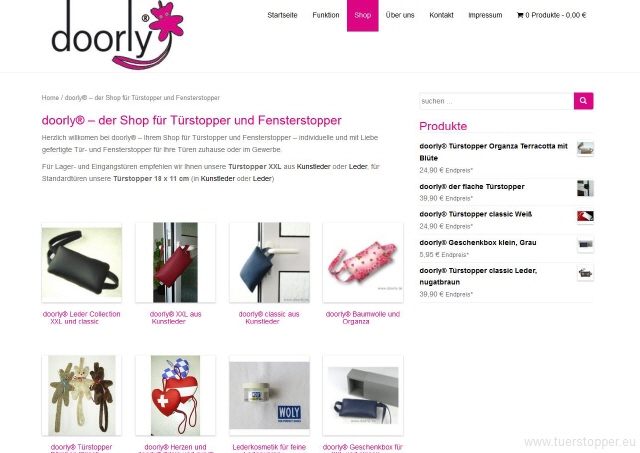 T&uuml;rstopper doorly� Online-Shop